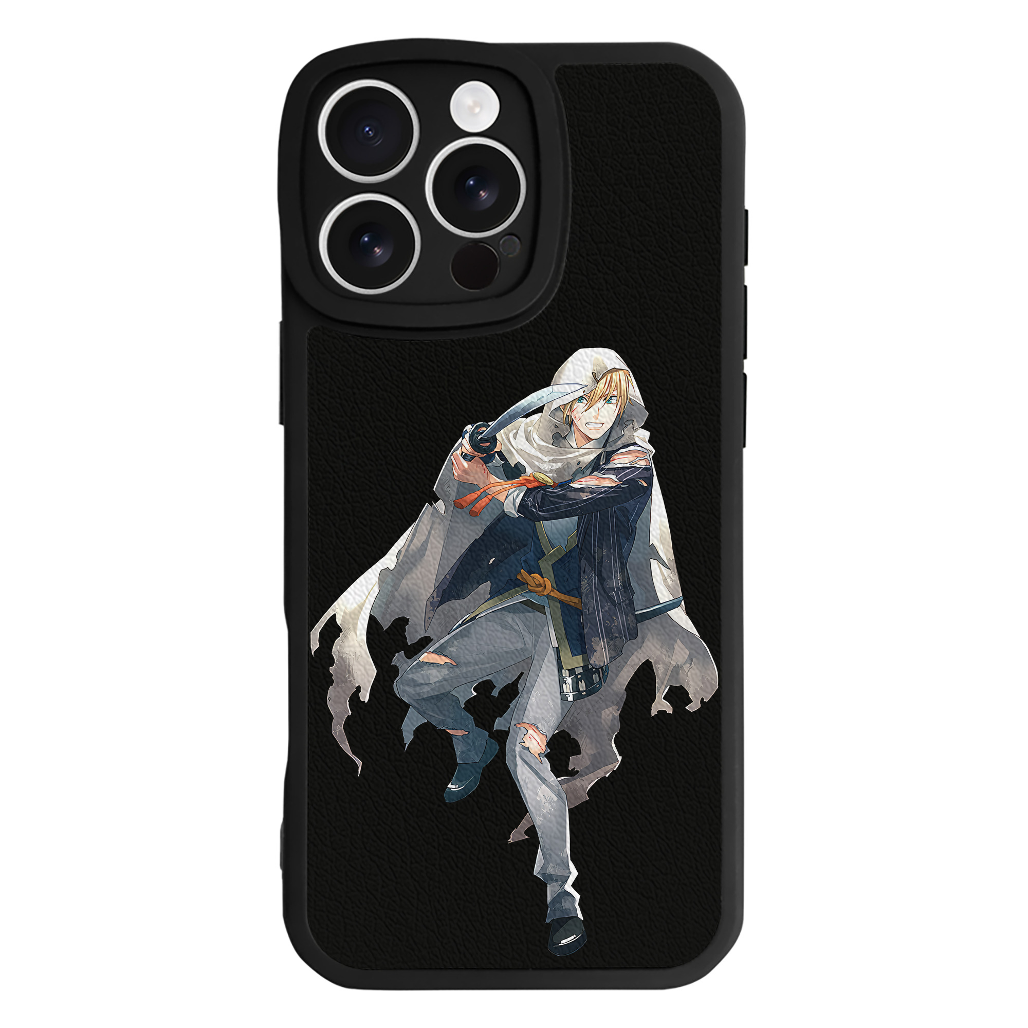 （画像用） 刀剣乱舞 Touken Ranbu 【iPhone 16シリーズ対応】シリコンスマホケース（レザー調） 材質：シリコン